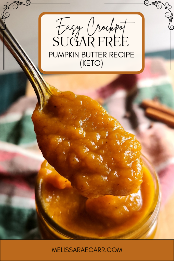 Easy Crock pot sugar free pumpkin butter recipe (keto)