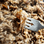 Easy instant pot carnitas from a pork shoulder roast.