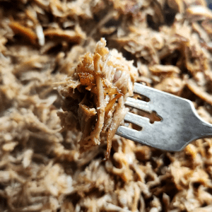 Easy instant pot carnitas from a pork shoulder roast.