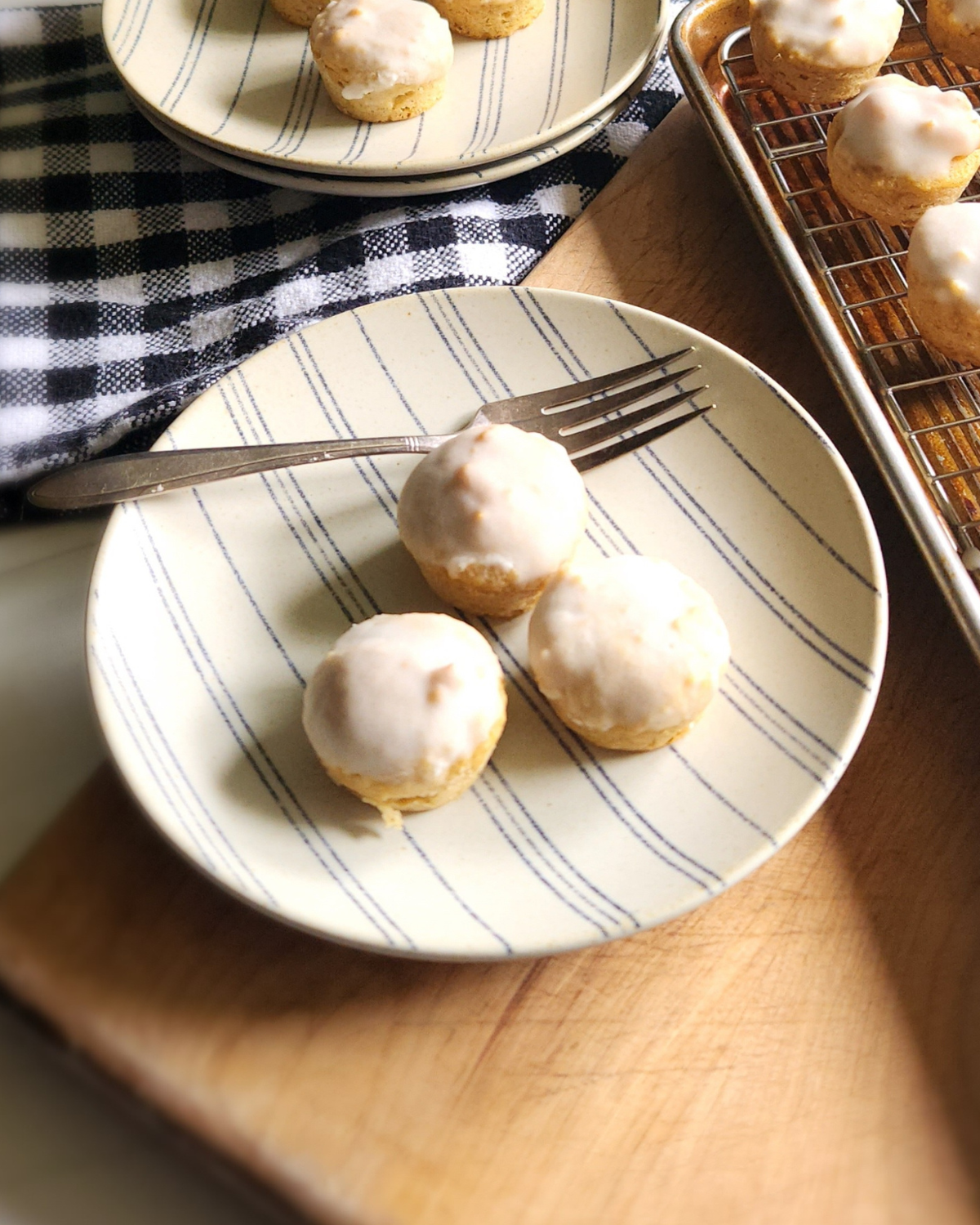 Gluten Free Keto Mini Glazed Donut Muffins Recipe
