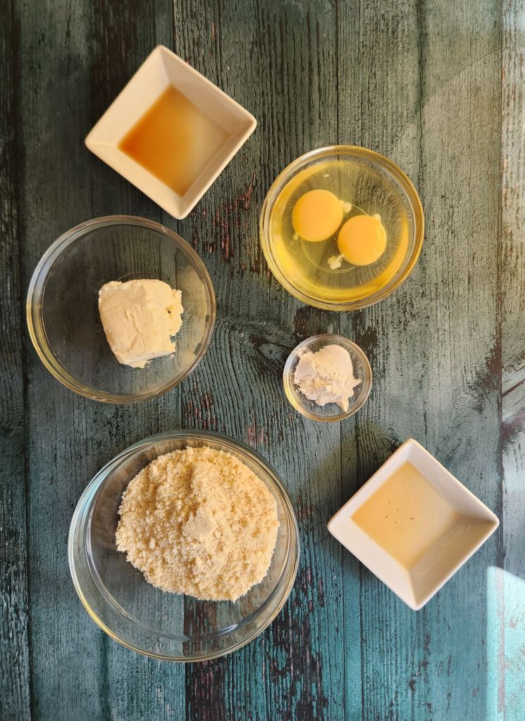 Ingredients needed for breakfast sandwich buns.