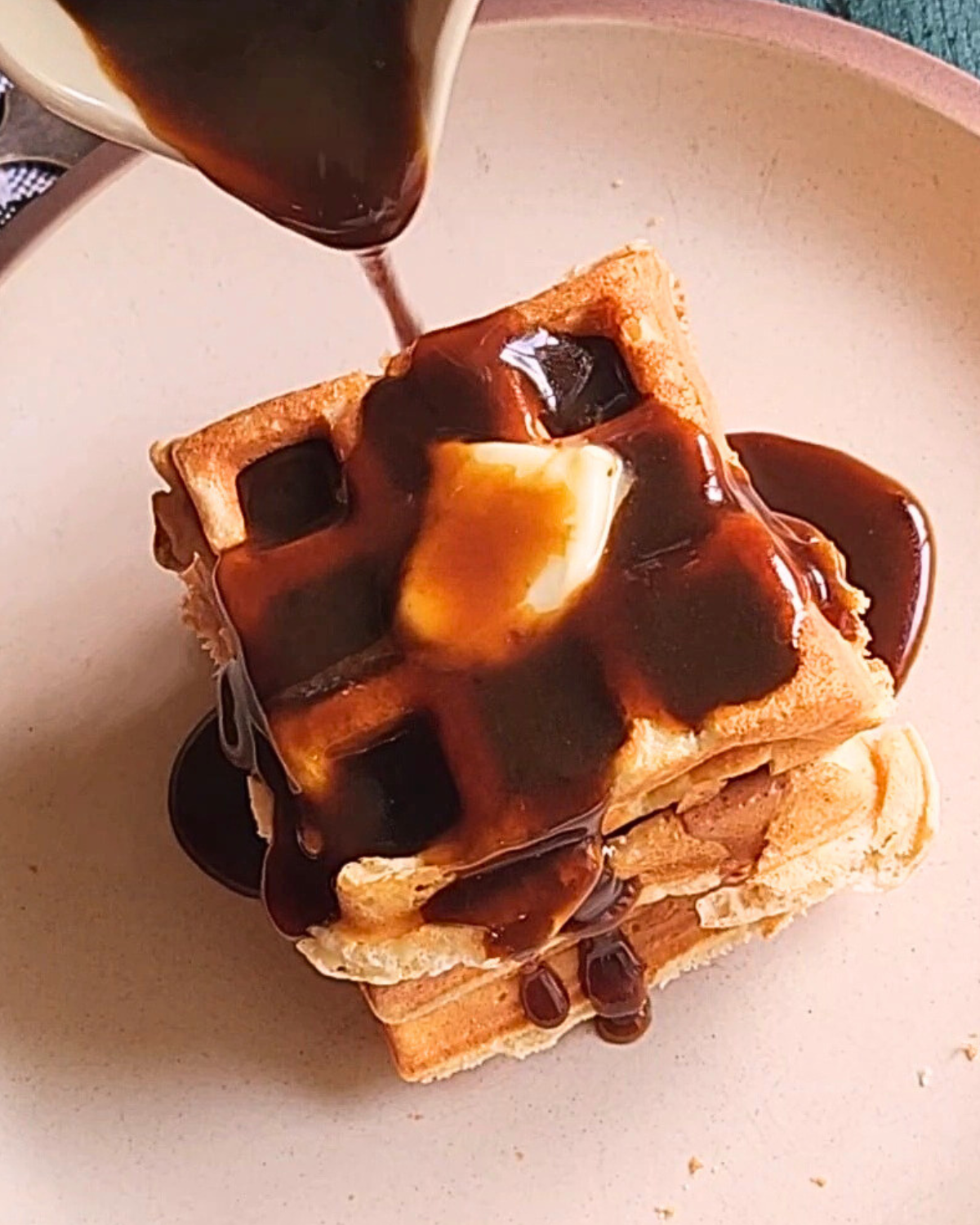 Easy Gluten Free Low Carb Breakfast Chaffle Waffles