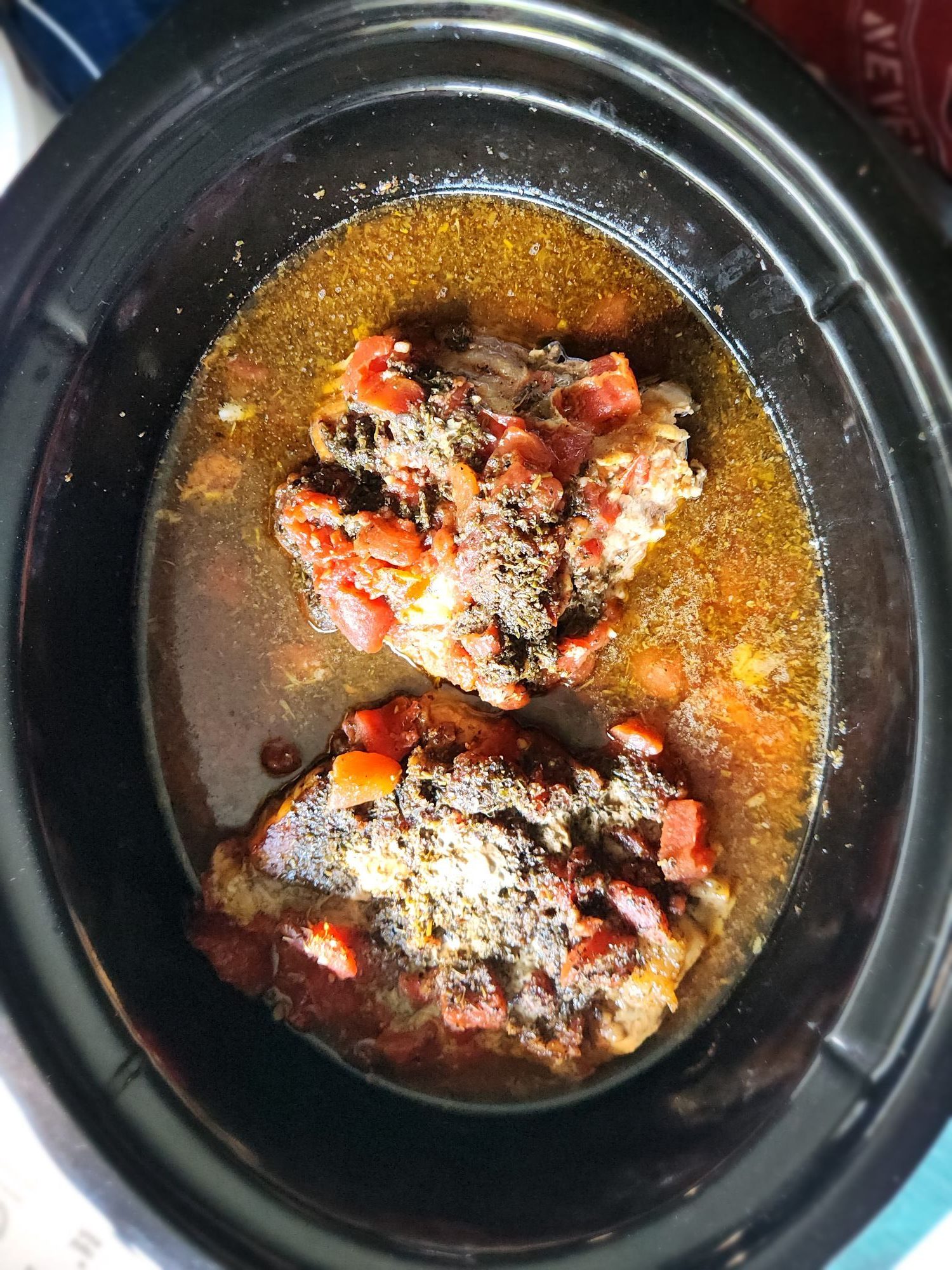 The Best Slow Cooker Italian Pork Loin Roast Recipe.