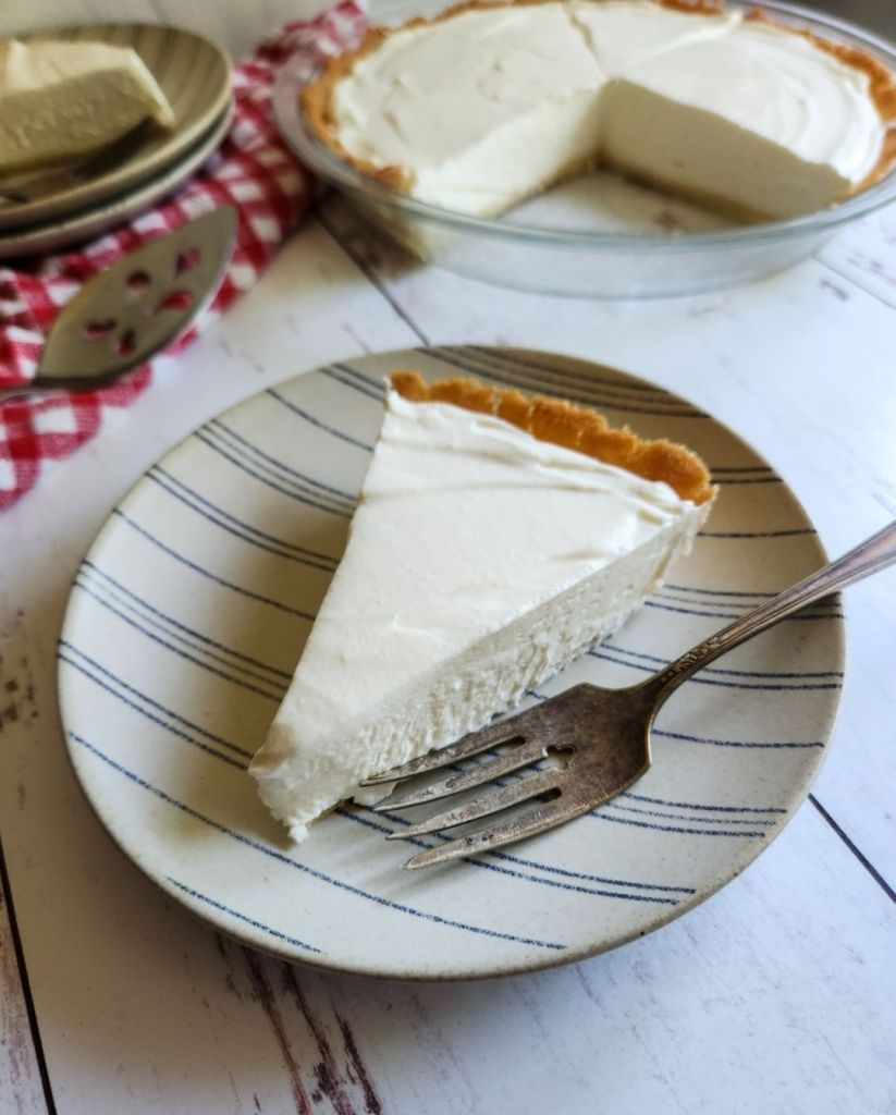 5 Ingredient No Bake Gluten Free Cheesecake Recipe.