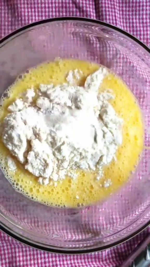 Mixing up batter for easy gluten free keto bagels