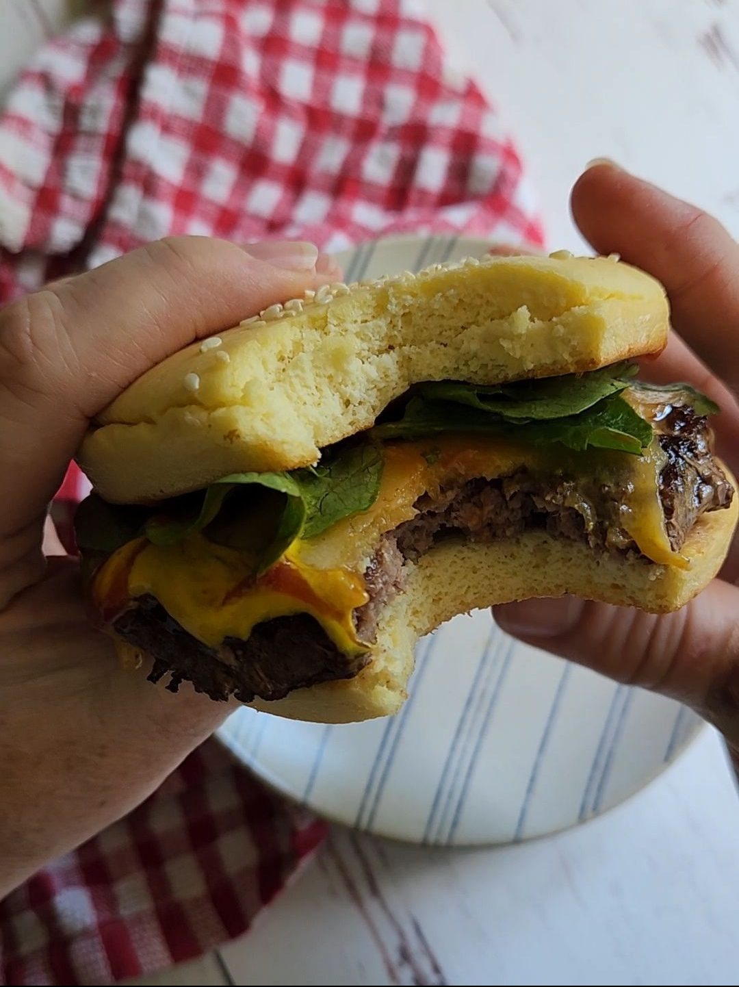 The best ever gluten free soft hamburger buns recipe.