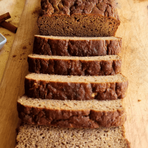 Easy gluten free zucchini bread with yellow squash recipe.