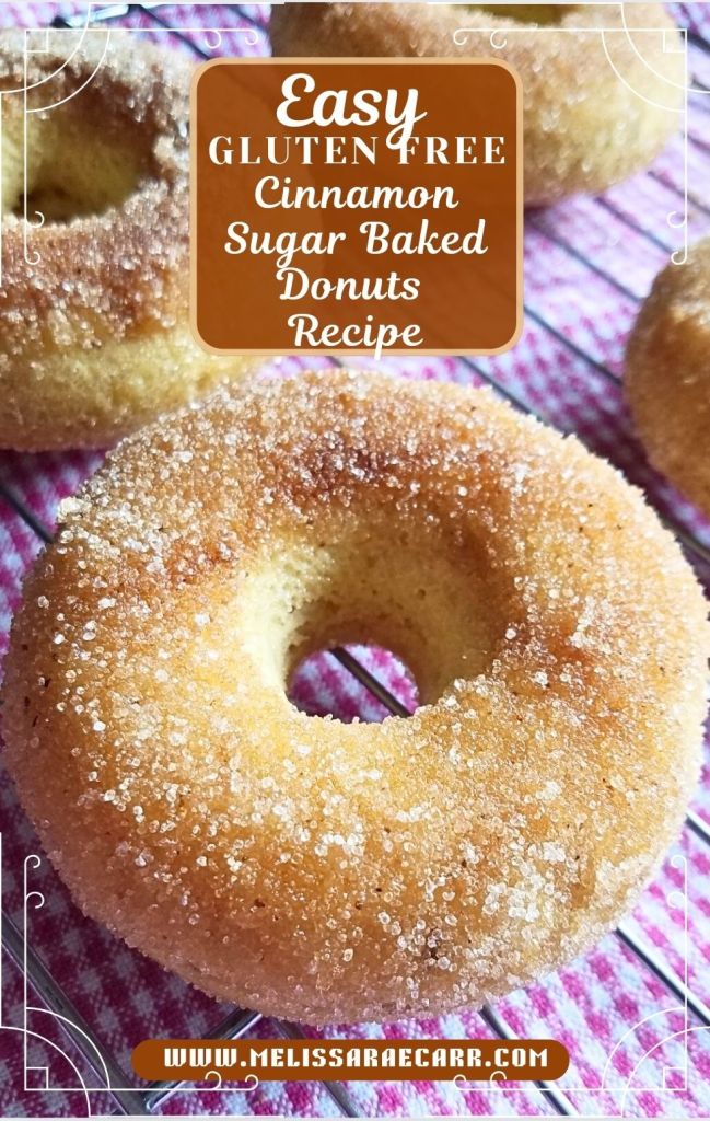 Easy Gluten Free Cinnamon Sugar Baked Donuts Recipe.