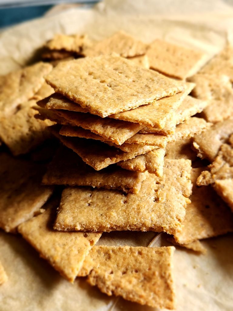 Gluten-Free Nut Free Sunflower Seed Crackers Recipe.