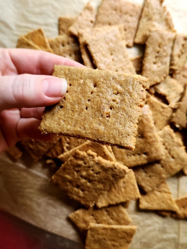 Gluten-Free Nut Free Sunflower Seed Crackers Recipe.