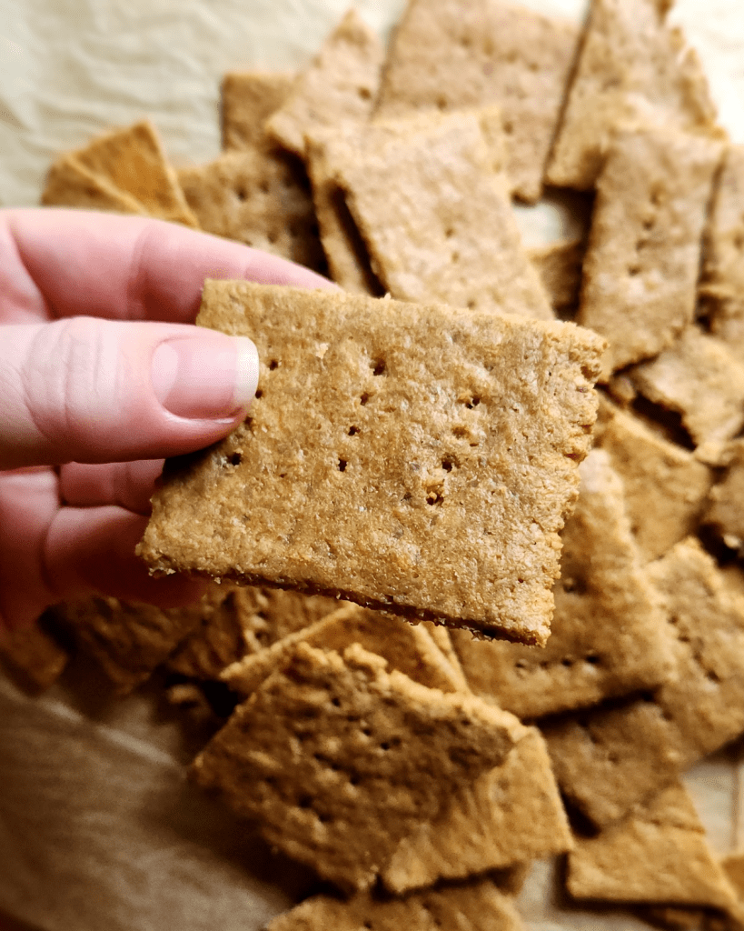 Gluten-Free Nut Free Sunflower Seed Crackers Recipe.