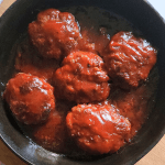 Easy Gluten Free BBQ Skillet Hamburger Steak Recipe.