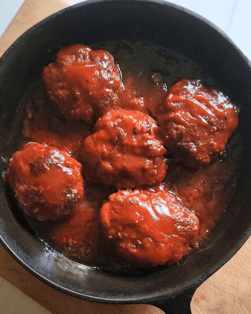 Easy Gluten Free BBQ Skillet Hamburger Steak Recipe.