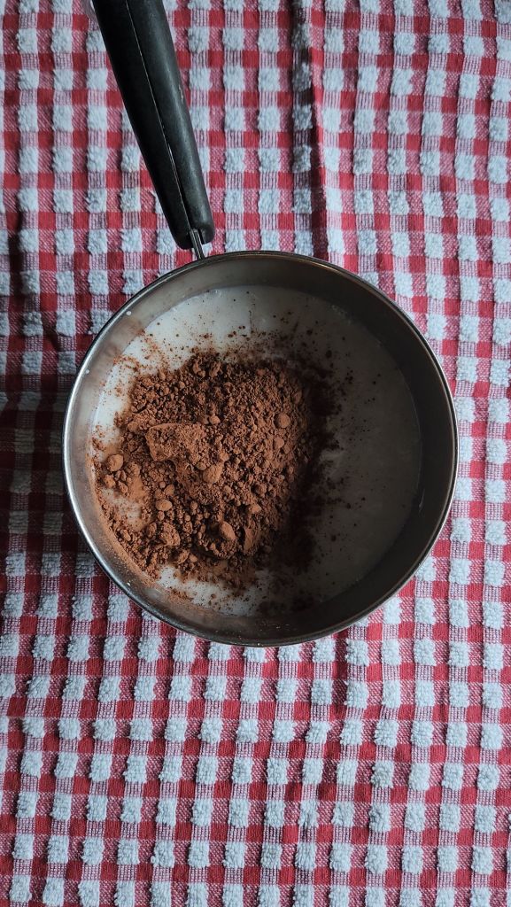 Low carb dairy free copycat Starbucks hot chocolate.