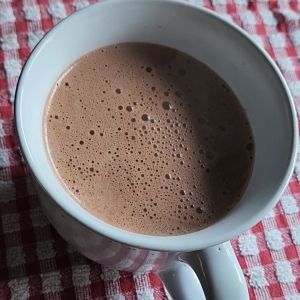Low carb dairy free copycat Starbucks hot chocolate.