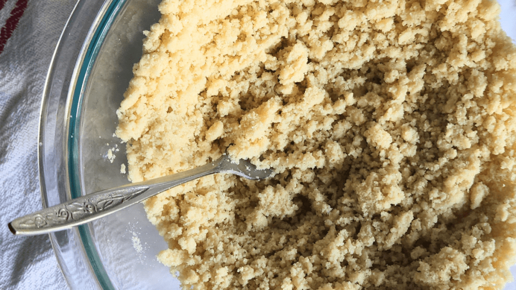 Gluten free copycat graham cracker crust.
