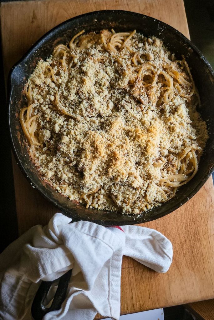 The best gluten free baked skillet casserole recipe.