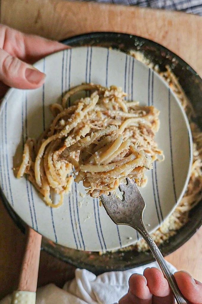 The best gluten free baked skillet casserole recipe.