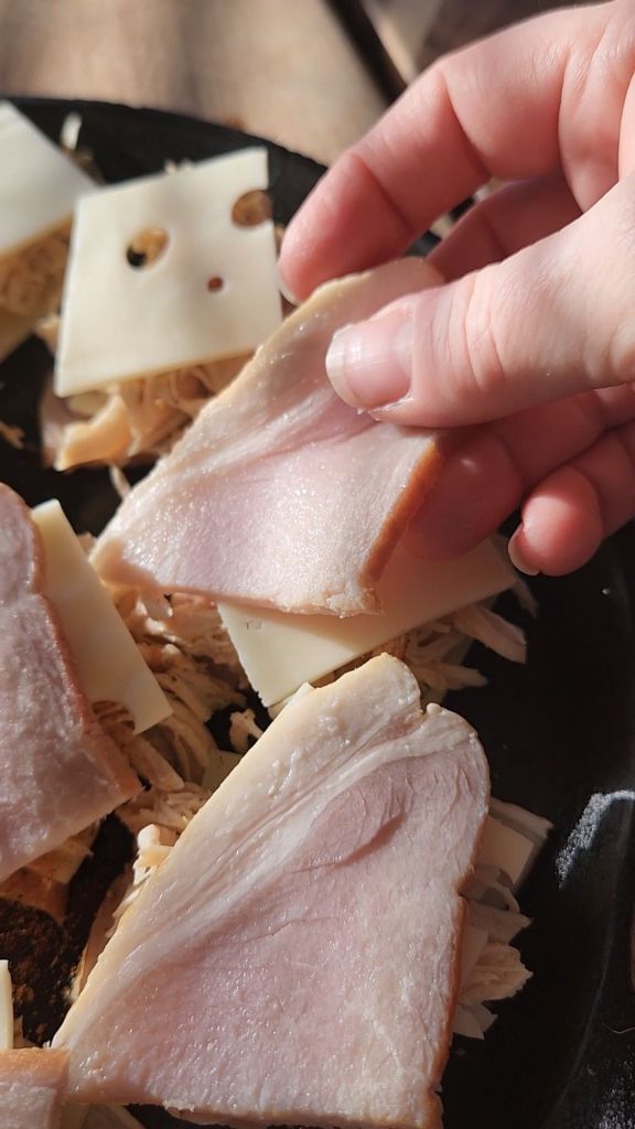 Easy , gluten free cordon blue chicken sliders recipe