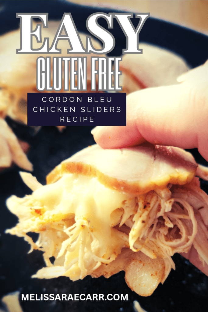 Easy Gluten Free Cordon Bleu Chicken Sliders Recipe