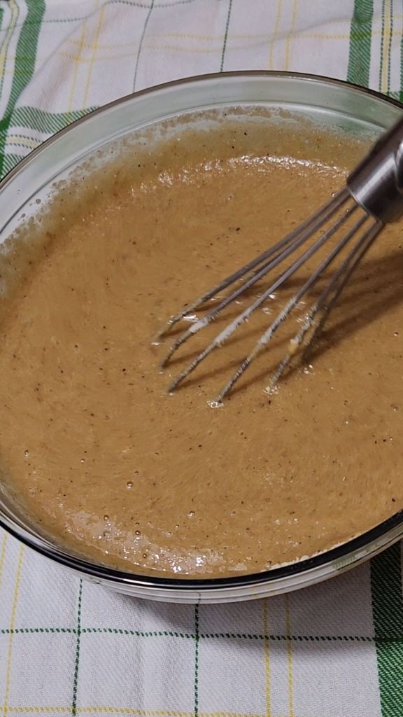 Better for easy gluten , free irish spice cake being whisked